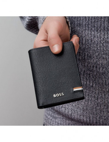 HUGO BOSS Porte-Cartes Double Iconic Black