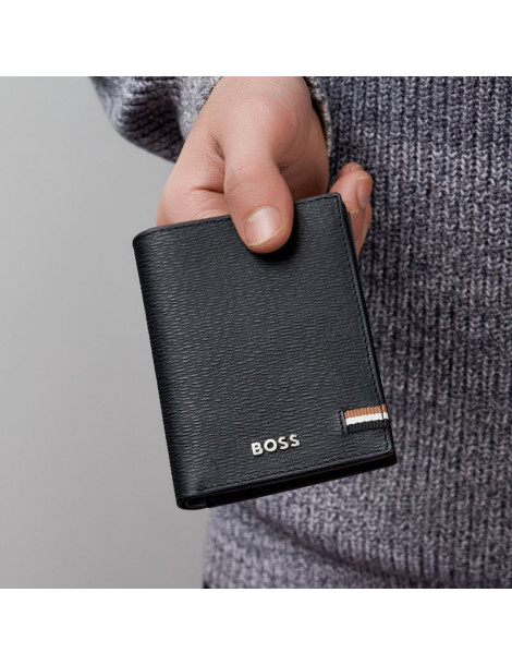 HUGO BOSS Porte-Cartes Double Iconic Black