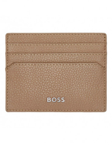 HUGO BOSS Porte-Cartes Classic Grainé Camel