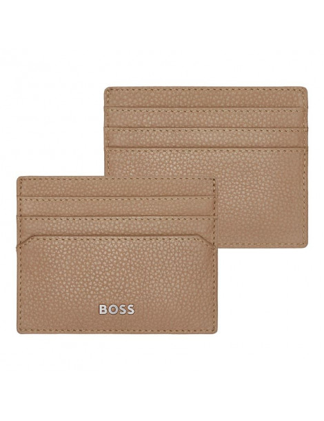 HUGO BOSS Porte-Cartes Classic Grainé Camel