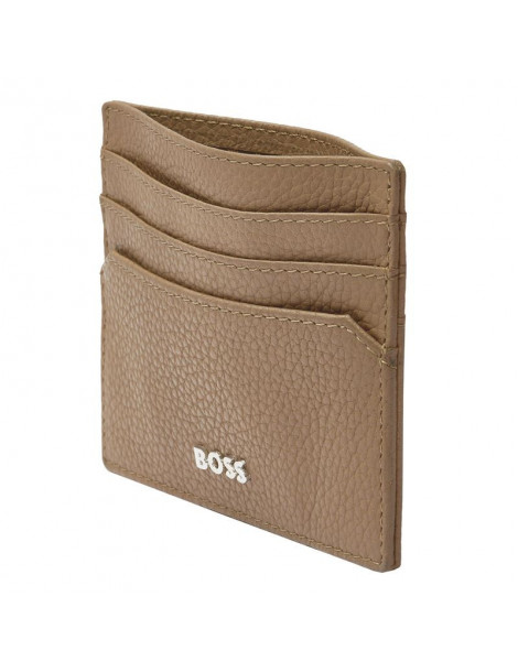 HUGO BOSS Porte-Cartes Classic Grainé Camel