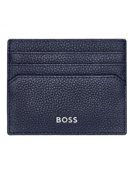 HUGO BOSS Porte-Cartes Classic Grainé Navy