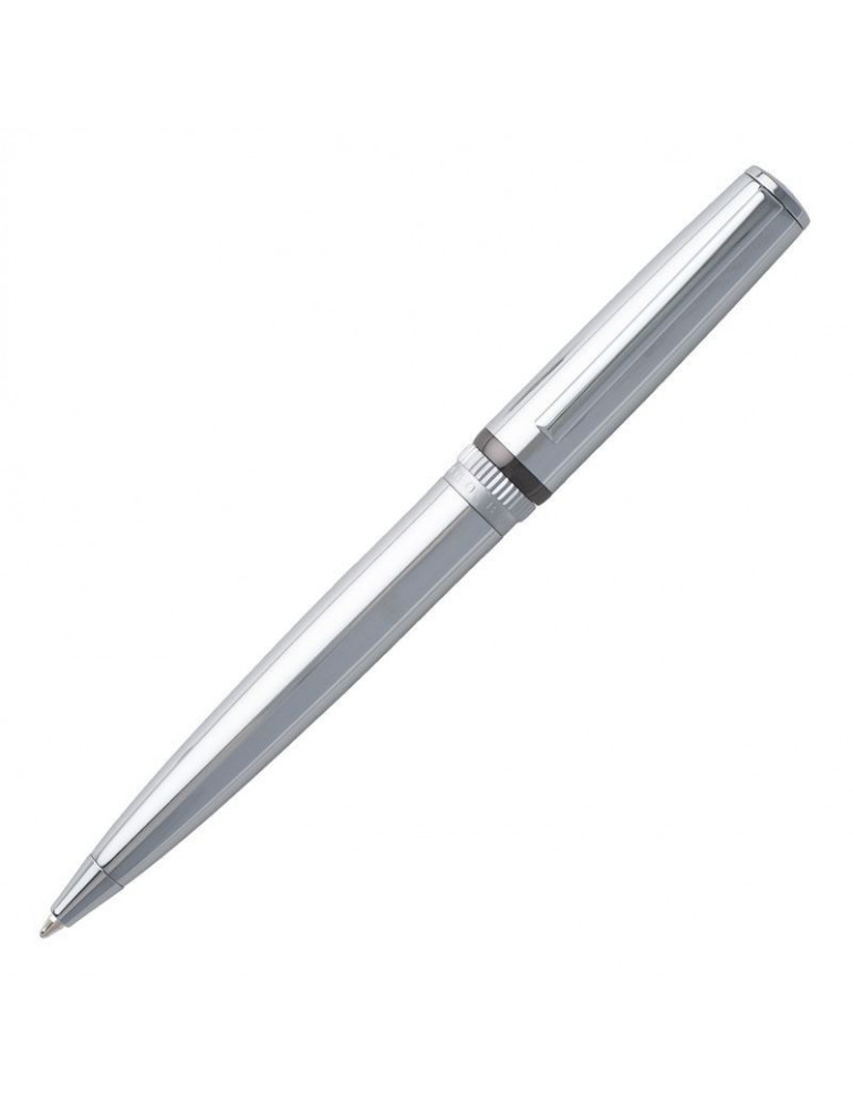 HUGO BOSS Stylo Bille Gear Metal Chrome