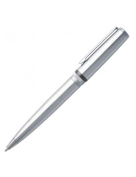 HUGO BOSS Stylo Bille Gear Metal Chrome