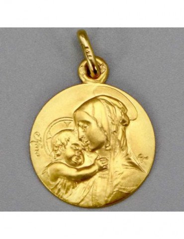 Médaille Vierge à l'enfant Boticcelli