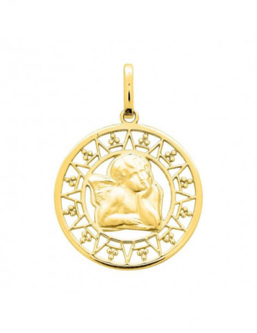 Médaille Ange accoudé