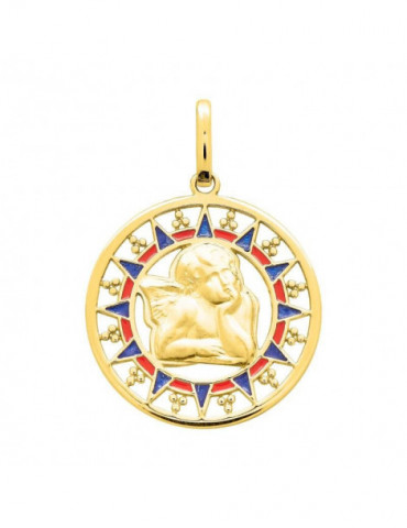 Médaille Ange accoudé