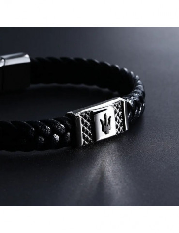 MASERATI Bracelet Recycled Leather