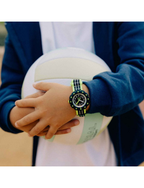 FLIK FLAK Montre Loop In Neon