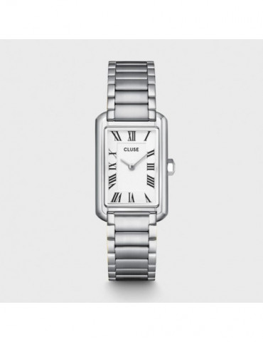 CLUSE Montre Belisenna Steel White Silver