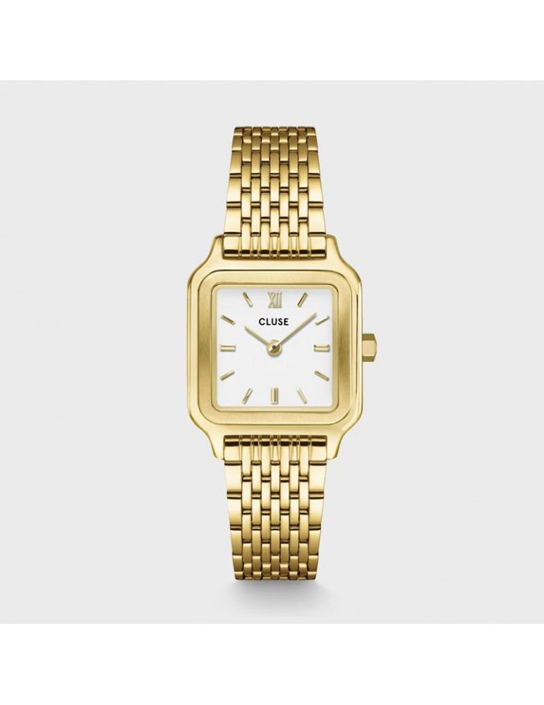 CLUSE Montre Gracieuse Petite Steel White Gold CLUSE Montre Gracieuse Petite Steel White Gold