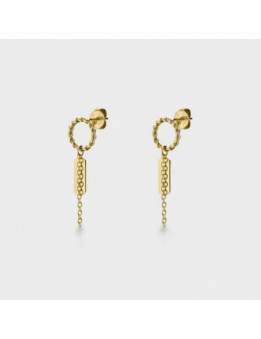 CLUSE Essentielle Twisted Charm Earrings