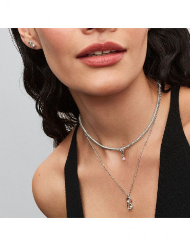 PANDORA Clous d'Oreilles Nœud de l'Infini