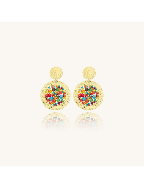 SANTIBÉ Boucles D'oreilles Mini Patagona Multicolore