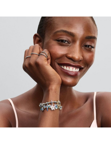 PANDORA Charm Pendant Double Libellule