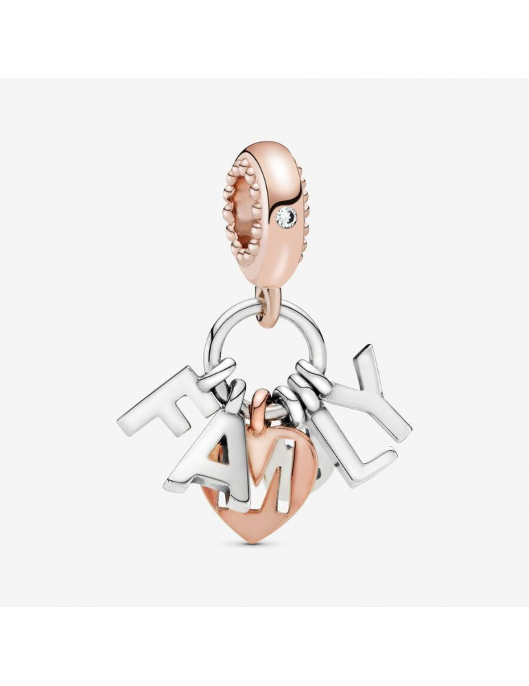 PANDORA Charm Pendant Lettres Family (Famille) PANDORA Charm Pendant Lettres Family (Famille)