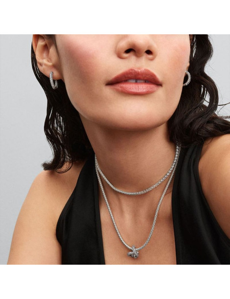 PANDORA Charm Cœur Nœud de l'Infini Pavé