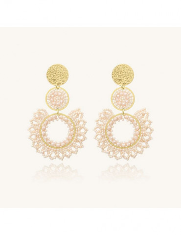 SANTIBÉ Boucles D'oreilles Tango Sable