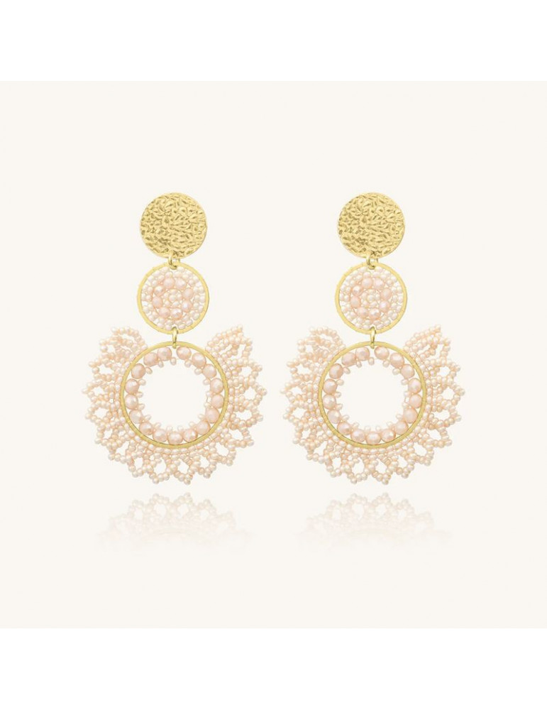 SANTIBÉ Boucles D'oreilles Tango Sable SANTIBÉ Boucles D'oreilles Tango Sable