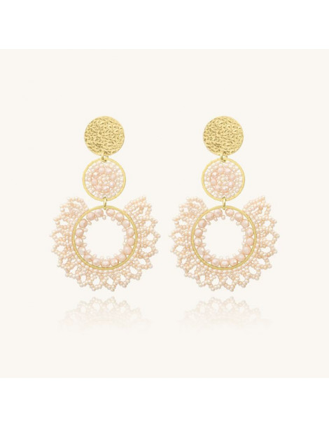 SANTIBÉ Boucles D'oreilles Tango Sable