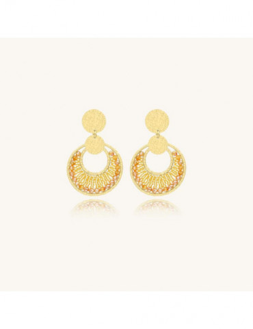 SANTIBÉ Boucles D'oreilles Mini Luna Doré