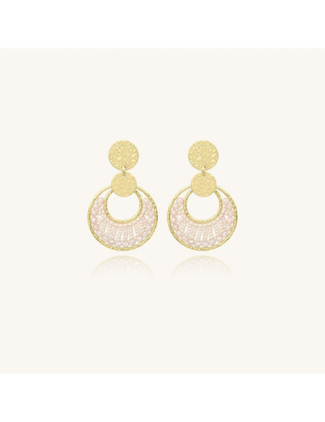 SANTIBÉ Boucles D'oreilles Mini Luna Sable
