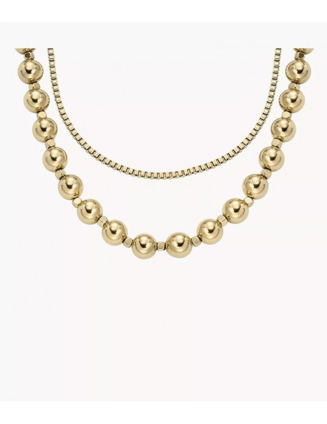 FOSSIL Collier All Stacked Up