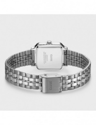 CLUSE Montre Gracieuse Petite Steel White Silver