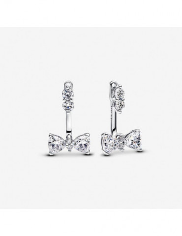 PANDORA Pendants D'oreilles Noeud Scintillant