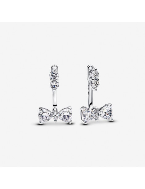 PANDORA Pendants D'oreilles Noeud Scintillant