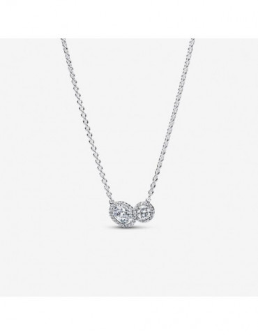 PANDORA Collier Halo Embrace