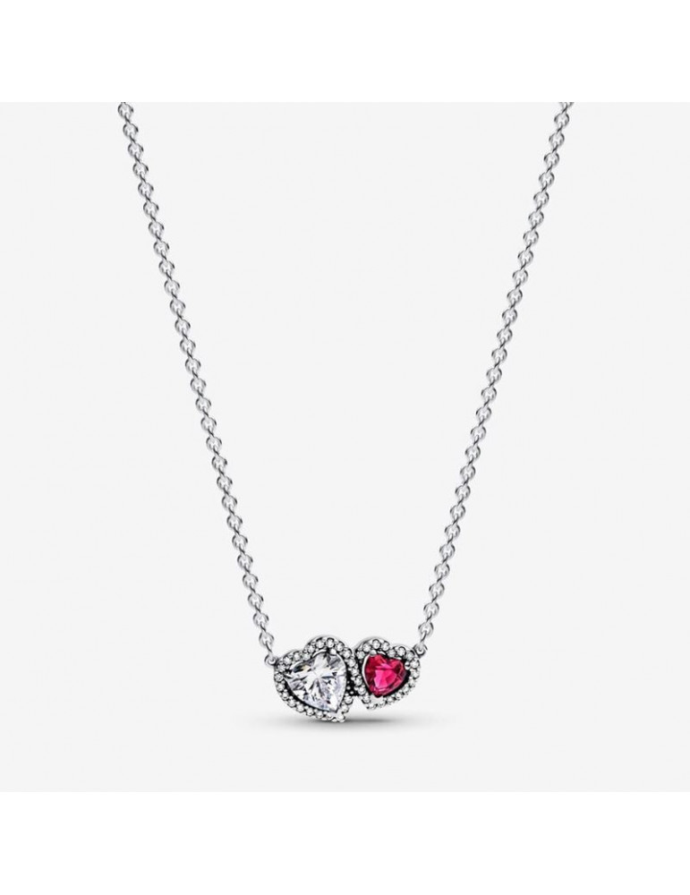 PANDORA Collier Cœurs Halo PANDORA Collier Cœurs Halo