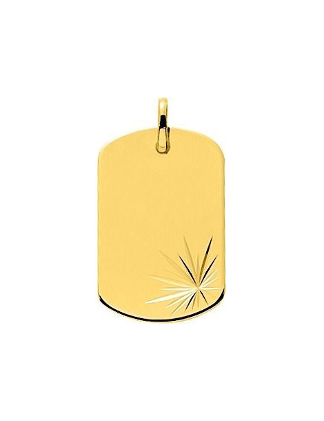 Pendentif plaque