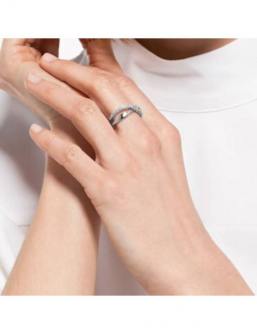 SWAROVSKI Bague Twist | Taille 52