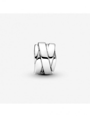 PANDORA Charm Clip Rubans Polis