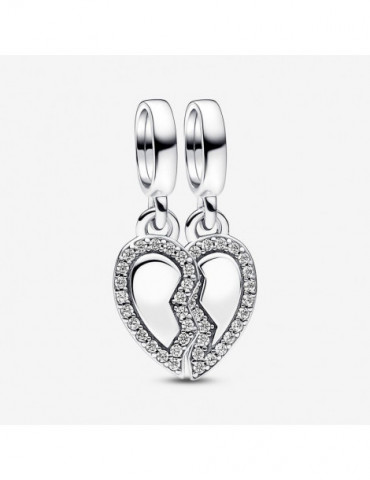 PANDORA Charm Pendant Cœur de l'Amitié Séparable