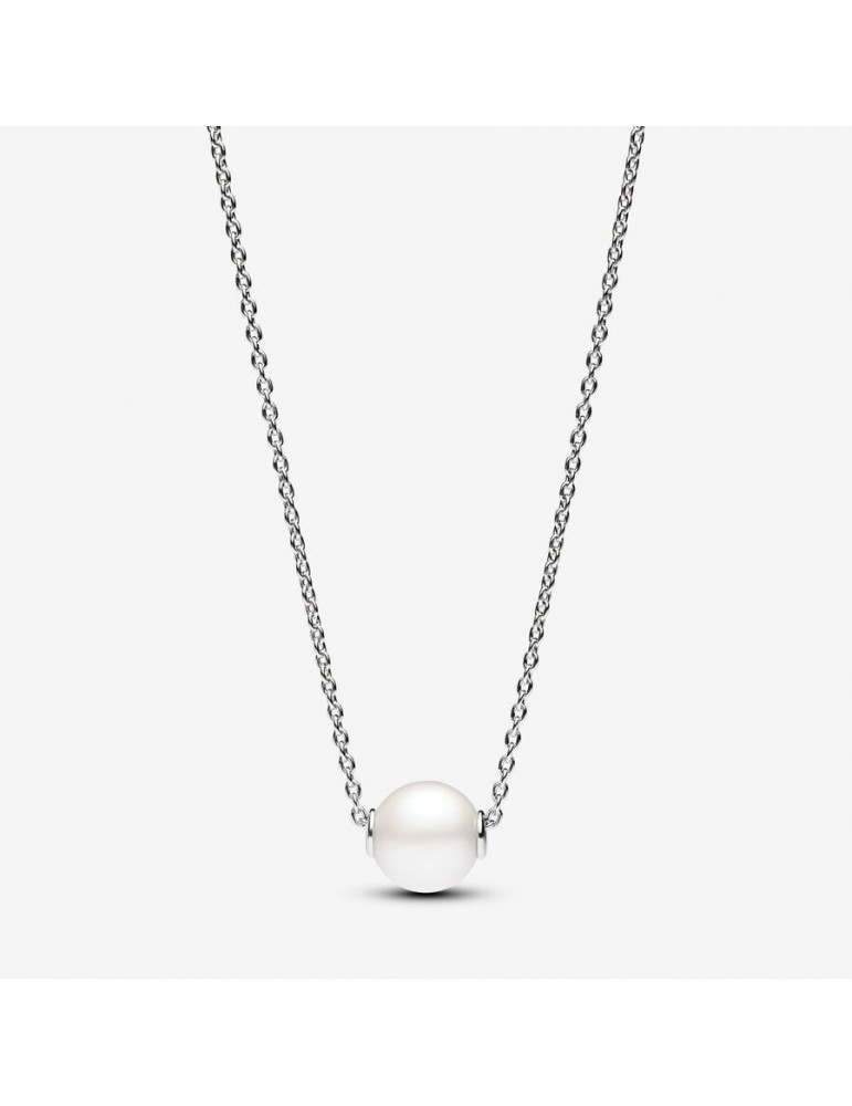 PANDORA Collier Perle de Culture d'Eau Douce Traitée