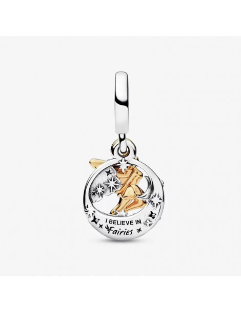PANDORA Charm Pendant Disney Fée Clochette Nuit Céleste