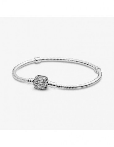 PANDORA Bracelet fermoir pavé scintillant
