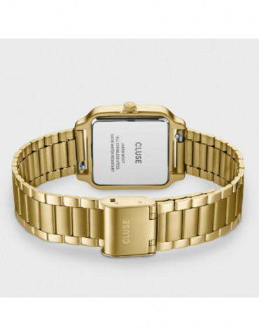 CLUSE Montre Gracieuse Steel Sunray Textured Gold