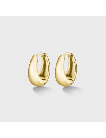 CLUSE Créoles Essentielle Round Hoop Gold