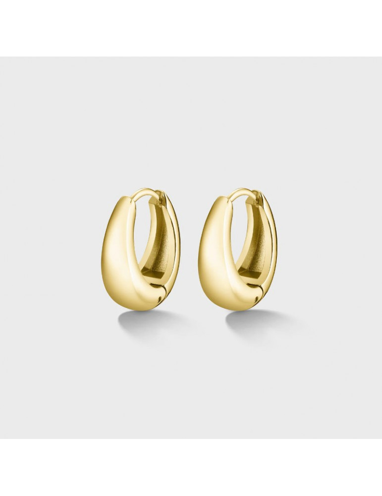 CLUSE Créoles Essentielle Round Hoop Gold