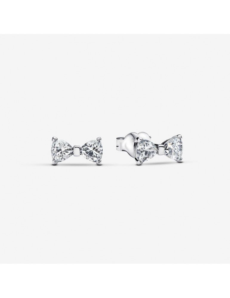 PANDORA Boucles d'Oreilles Noeud Scintillant PANDORA Boucles d'Oreilles Noeud Scintillant