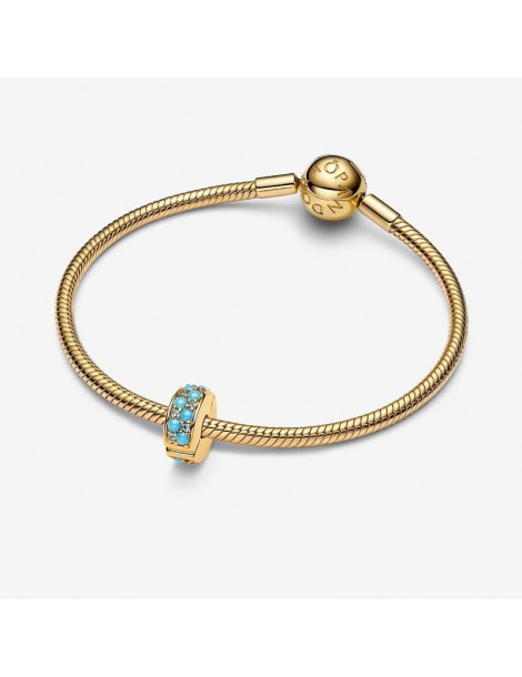 PANDORA Charm Clip Bleu Azur