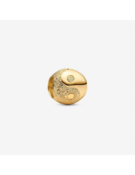 PANDORA Mini Charm Yin et Yang Texturé