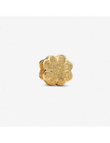 PANDORA Mini Charm Trèfle Texturé