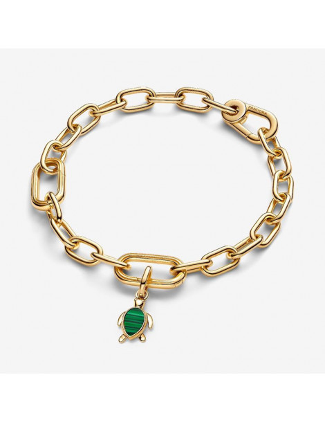 PANDORA Mini Dangle Tortue Verte