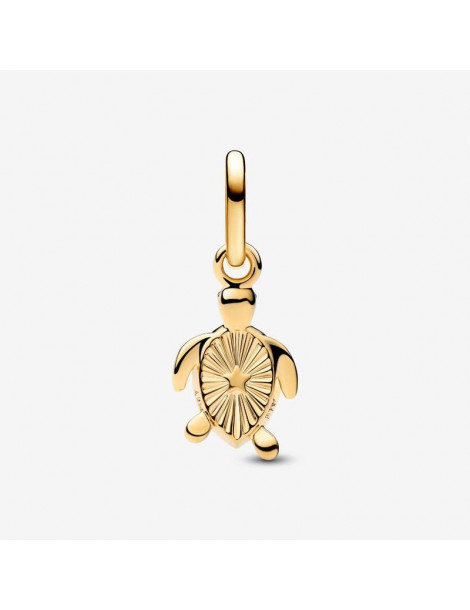 PANDORA Mini Dangle Tortue Verte