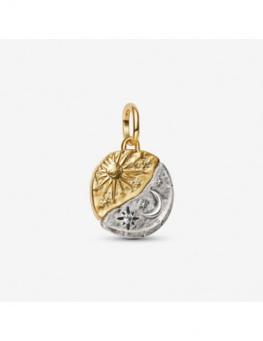 PANDORA Charm Médaillon Soleil et Lune