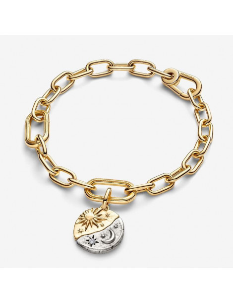 PANDORA Charm Médaillon Soleil et Lune